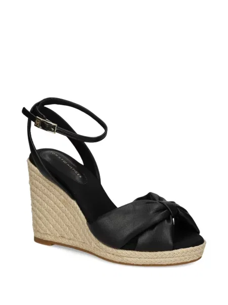 Sandale Tommy Hilfiger cu pană negru