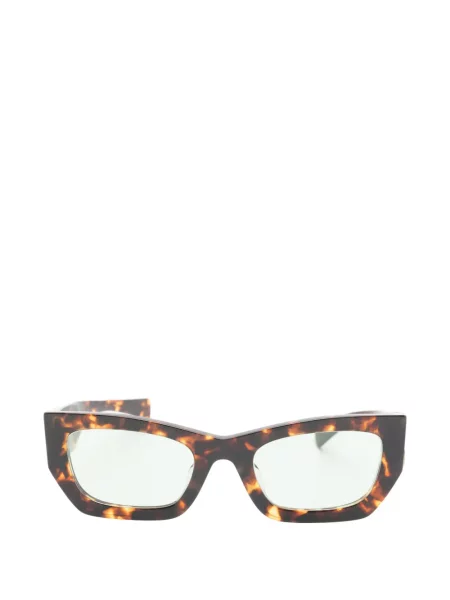 Γυαλιά ηλίου Miu Miu Eyewear με αυτόγραφο καφέ