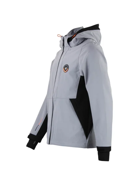 Geacă Peak Mountain softshell gri