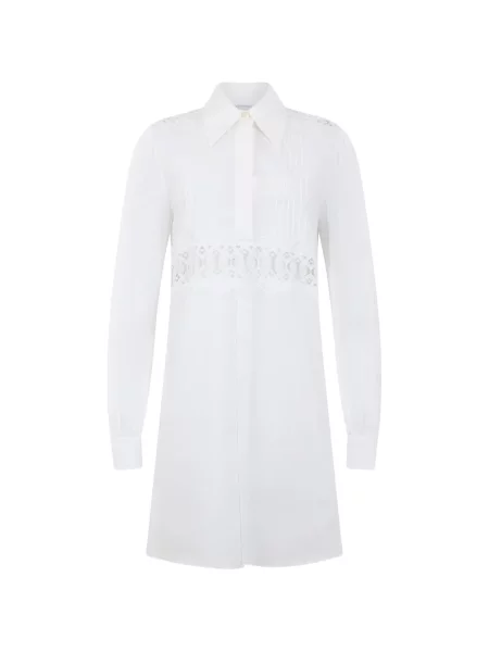 Rochie mini Alberta Ferretti din dantelă alb