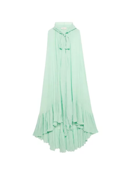 Rochie Blumarine cu glugă de costum verde