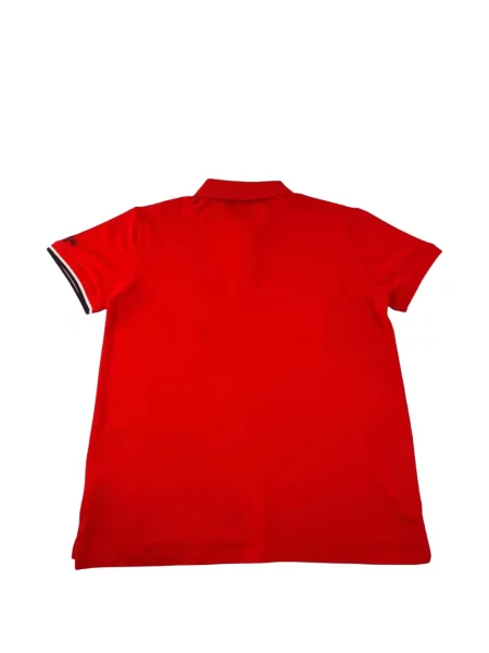 Tricou polo Iceberg cu broderie roșu