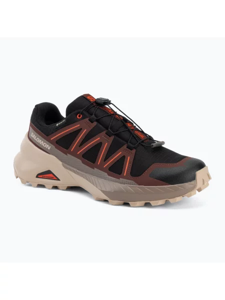 Încălțăminte de alergare pentru bărbați Salomon Speedcross Peak GTX black/oxford tan negru