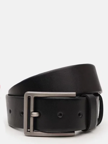 Кожаный ремень Borsa Leather черный