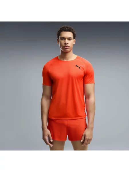 PUMA koszulka do biegania Lightspeed Akcesoria S czerwony