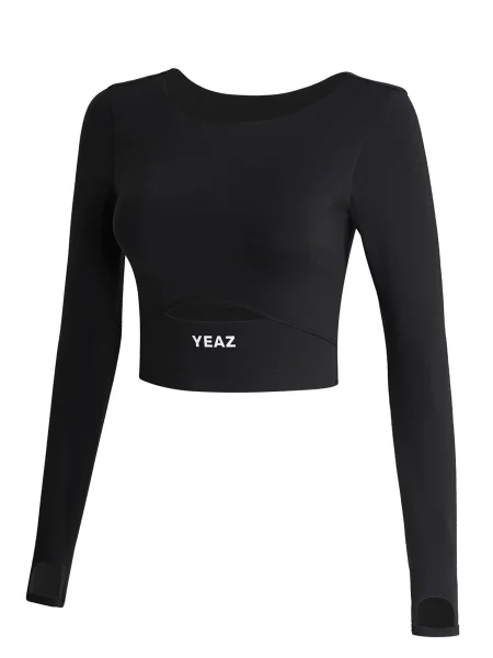 YEAZ Tricou funcțional Revelation negru alb