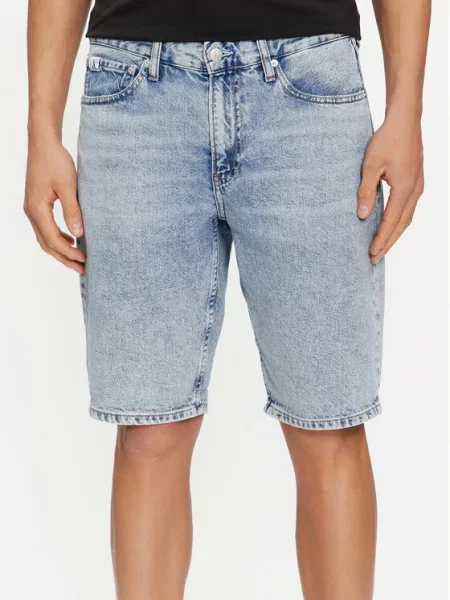 Calvin Klein Jeans Kratke traperice plava