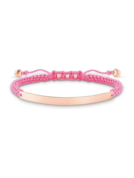 Bransoletka Thomas Sabo różowa