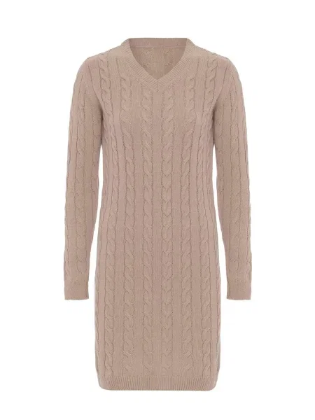 Moxx Paris Rochie tricotat Paulina' bej