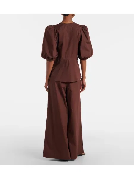 Pantaloni Adriana Degreas maro