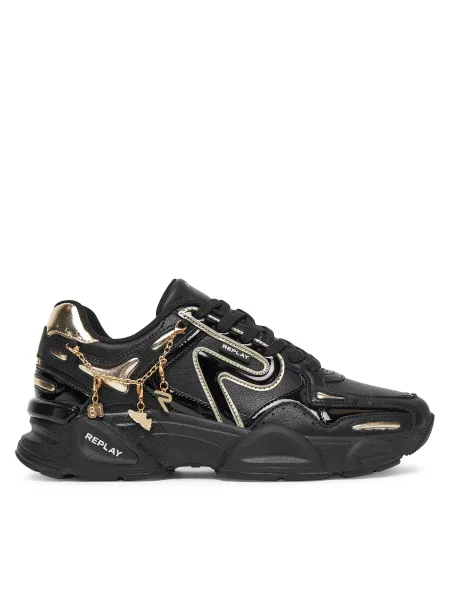 Sneakersy REPLAY čierna