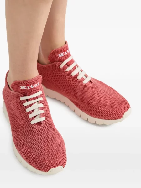 Sneakerși Kiton tricotate roz