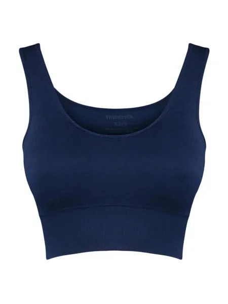 Top Trendyol din jacard albastru