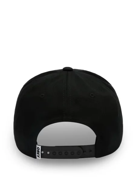 Baseball sapka Obey autogrammal fekete