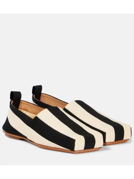 Pantofi loafer Jacquemus cu dungi slip-on