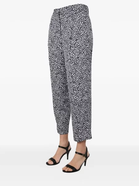 Spodnie Michael Michael Kors w grochy białe