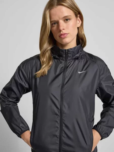 Kurtka treningowa z nadruk z logo model Tempo' Nike Training czarna