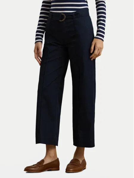 LAUREN RALPH LAUREN Pantaloni culotte Bleumarin Wide Leg