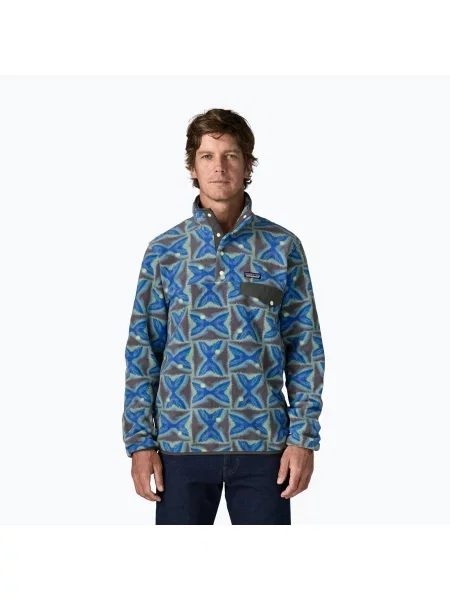 Pocnitură ușor pulover Patagonia din fleece gri