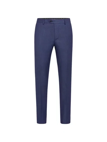 Pantaloni Billionaire de lână albastru