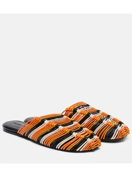 Papuci Farm Rio din piele