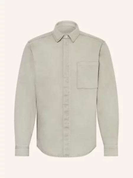 Juvia Džínová Košile Franz Regular Fit světle zelená