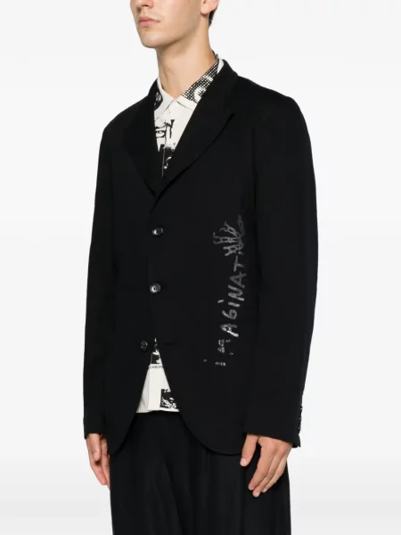 Blejzer Comme Des Garçons Shirt s printom plava