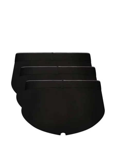 Chiloți multipac Calvin Klein cu autograf negru