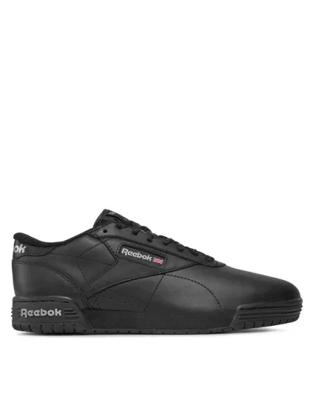 Кроссовки Reebok с лого черные