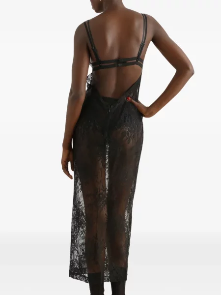 Rochie Dolce & Gabbana din dantelă negru