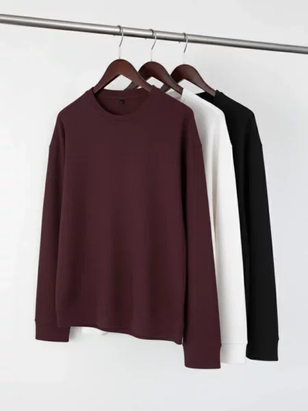 Trendyol Tricou ciocolatiu / negru alb