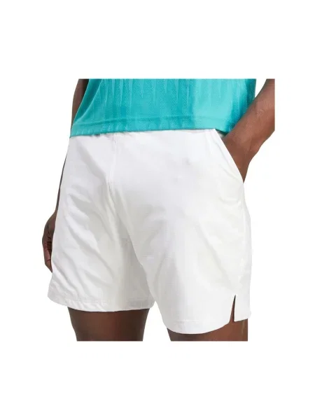 Pantaloni sport Adidas tenis alb