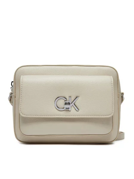 Pisemska torbica Calvin Klein bež