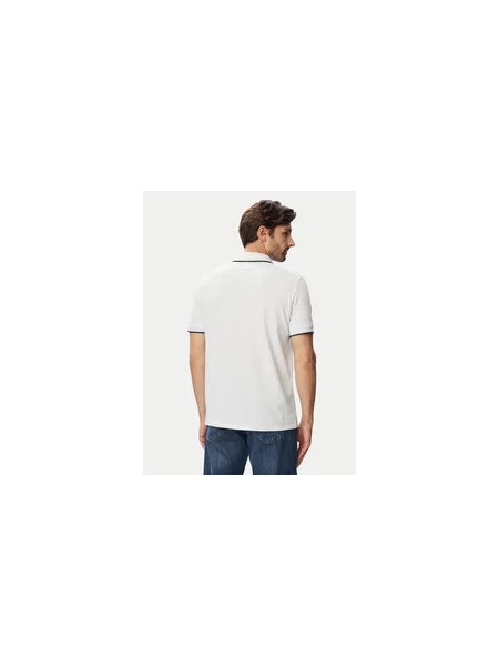 Guess Polo majica Slim Fit bela