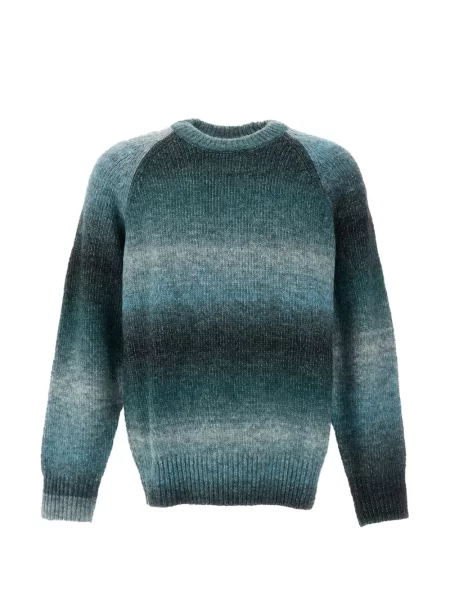 Pulover Les Deux cu gradient albastru