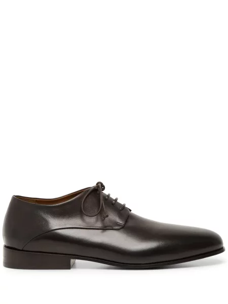 Pantofi derby Marsell din piele maro