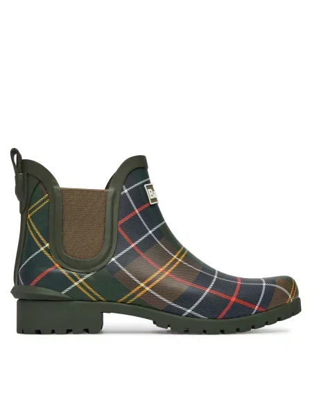 Резиновые сапоги Barbour зеленые