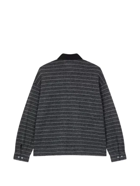 Lung tricou polo Tomboy gri