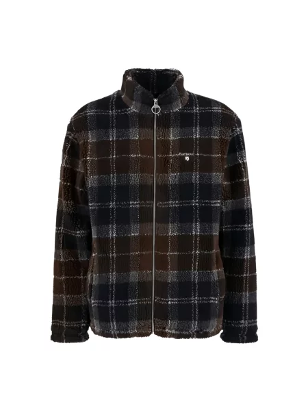 Kurtka Barbour polarowa w kratę