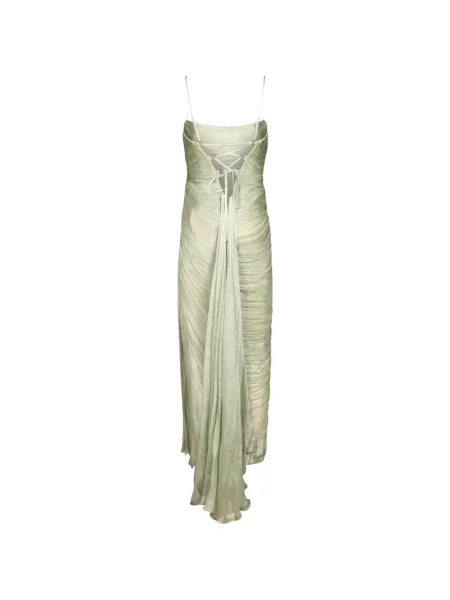 Rochie maxi Maria Lucia Hohan drapată verde