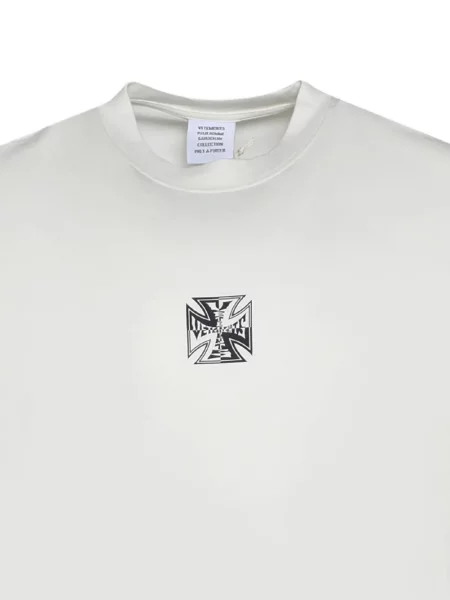 Póló Vetements autogrammal fehér