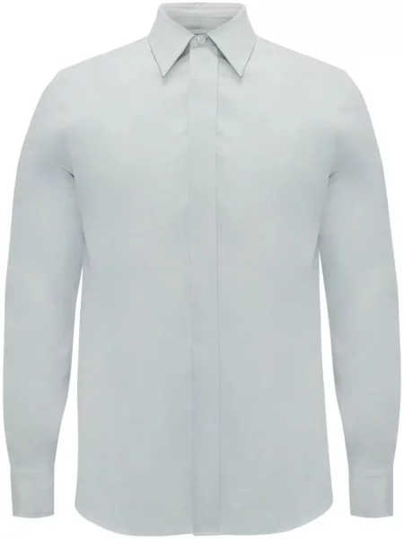 Košile Alexander Mcqueen modrá