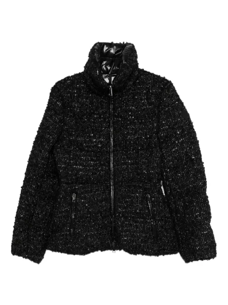 Páperová bunda Moncler čierna