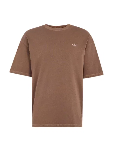 ADIDAS ORIGINALS Tričko Trefoil Essentials' hnědá