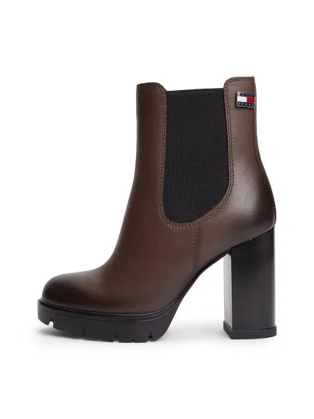 Tommy Jeans Ghete chelsea maro negru