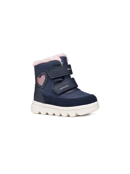 Sniego batai Geox B Willaboom Girl B Abx M Tamsiai mėlyna