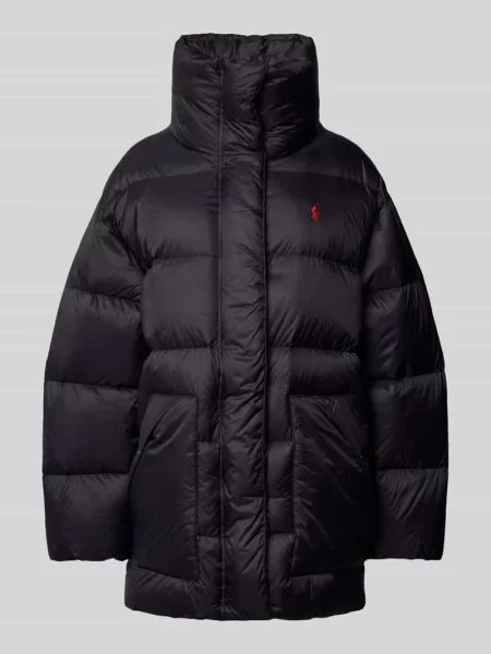 Kurtka puchowa ze stójką Polo Ralph Lauren czarna