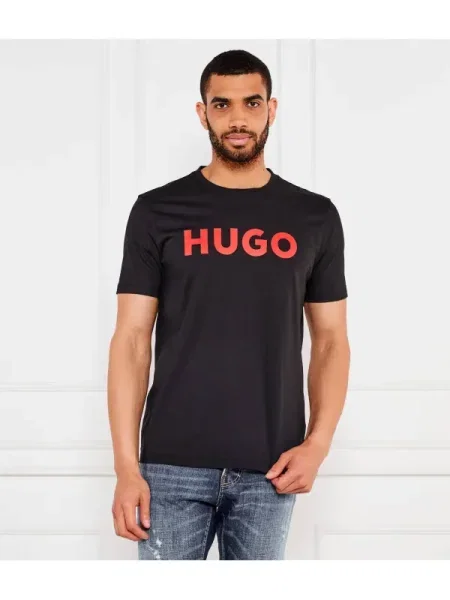 HUGO Tricou Dulivio negru