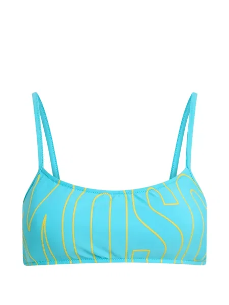 Top Moschino cu imagine albastru