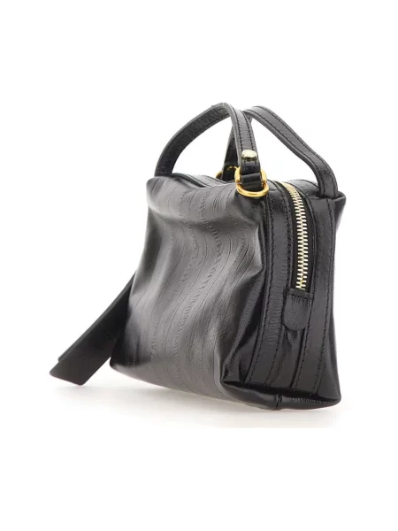 Torebka crossbody Gianni Chiarini skórzana czarna